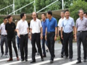 贵客！山东临沂费县政府领导携考察团到访莫干山板材