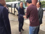 河南淅川调研组到鹏森缘板材党支部调研