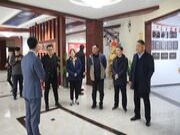热烈欢迎日照龙山镇领导一行到访龙涟国际调研指导