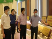 省商务厅党组成员、副厅长陈华荣赴福汉木业调研复工复产工作