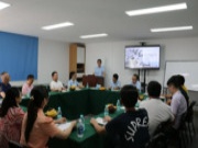 佛山市顺德区木业协会莅临天湘总部基地园区参观交流