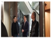 热烈欢迎中南集团领导莅临中原集团参观考察