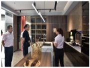 热烈欢迎中国木材保护工业协会会长刘能文一行莅临福庆参观考察指导