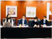 刘能文会长一行就中泰橡胶木加工贸易拜访泰国驻华大使馆