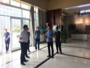 热烈欢迎邳州市官湖镇考察组莅临木都大仓参观考察