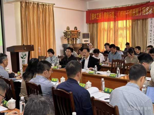 《细木工板》等国家标准修订研讨会在广西壮象木业顺利举行