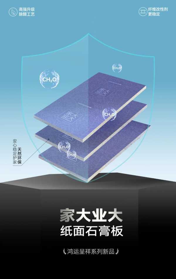 迎新开门红丨大王椰鸿运呈祥系列之[家大业大]纸面石膏板