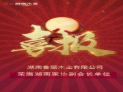 喜报｜湖南鲁丽木业有限公司荣膺湖南家协副会长单位