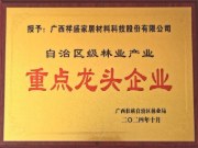 喜报|祥盛股份被认定为自治区级林业产业“重点龙头企业”！