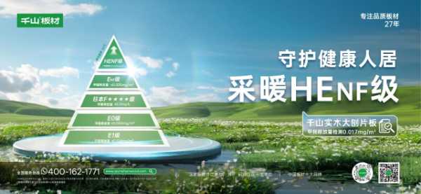 ENF还不够！千山板材再上新标准，进击HENF采暖级环保！