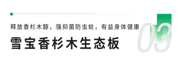 雪宝功能型板材，颜值与实力并存，健康家居装修品质首 选