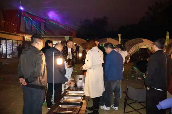 雪宝之夜，梦想启航；2024雪宝板材赣州区域经销商团队户外拓展燃爆了