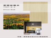 天德·美亿佳 2023花色新品推介 | 现代极简客餐厅：7107-8-2 爱丽丝橡木