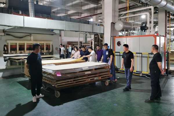 欢迎南京战略合作定制工厂一行到访大王椰考察交流