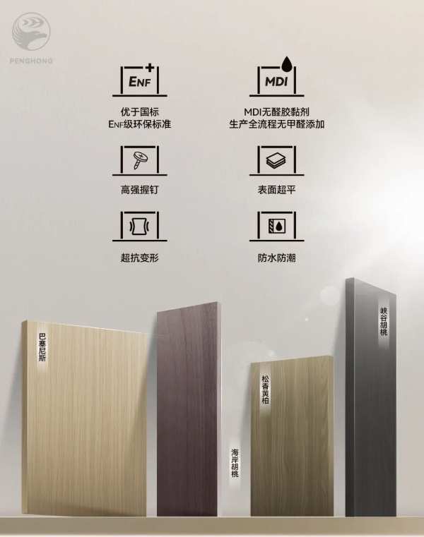 鹏鸿F-OSB纯芯板，五项全能，一手掌握