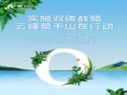 一图读懂双碳成果｜实施双碳战略，云峰莫干山在行动！