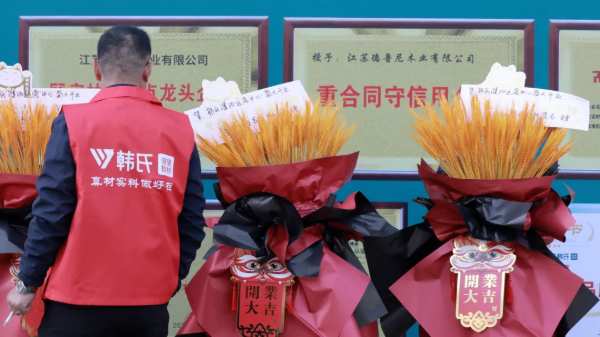 金秋十月 相遇韩氏丨韩氏板材濮阳运营中心璀璨启航，共筑家居新篇章！