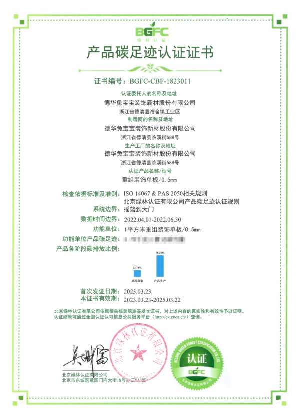 从科技木到绿色家居，兔宝宝绿色创新永不止步