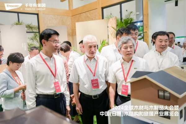【筑木远航，创新赋能】千年舟亮相2024全球木材与木制品大会暨中国（日照）木结构和旅居产业展览会