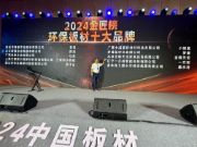 口碑标杆，荣耀认证|金隅天坛荣获“环保板材十大品牌”