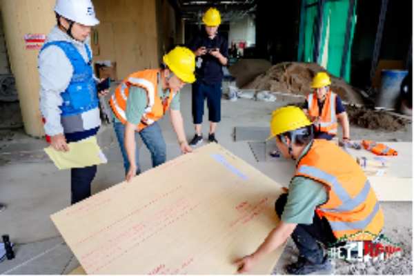 聚焦产品品质，守护建筑安全——兔宝宝难燃板公检活动走进银川