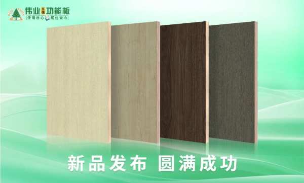 伟业五强功能板新品发布会圆满成功