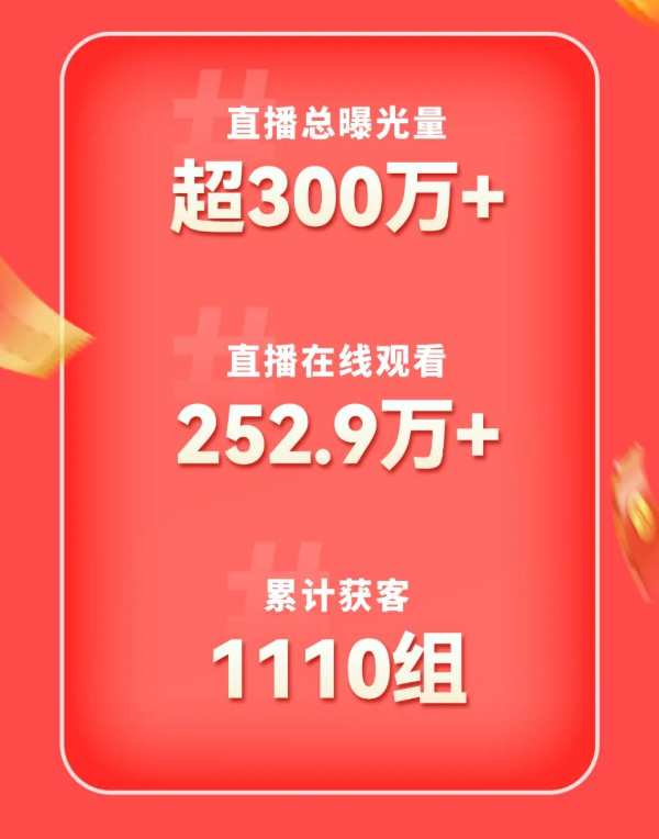 超300万！莫干山618当日直播战报来啦！！！