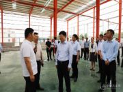 项目为王 河南禹州市委书记陈涛一行莅临鼎丰木业