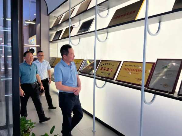 岳阳市林业局局长付冬蕾一行莅临福湘木业产业园调研交流