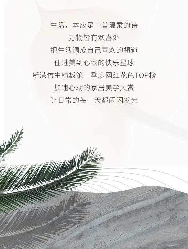 新港仿生精板第 一季度网红花色TOP榜出炉！排名第 一的竟然是...