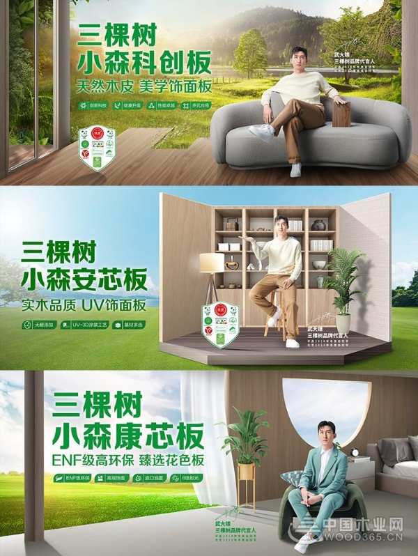 携手同行 三棵树小森板与中国木业网达成战略合作！