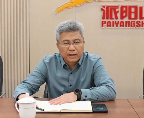祥盛股份公司董事长庞赞松率队调研环江祥盛公司项目建设运营