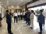 广西自治区领导一行调研考察壮象木业