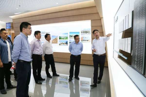 四川省广安市市场监管局领导一行莅临云峰莫干山调研指导