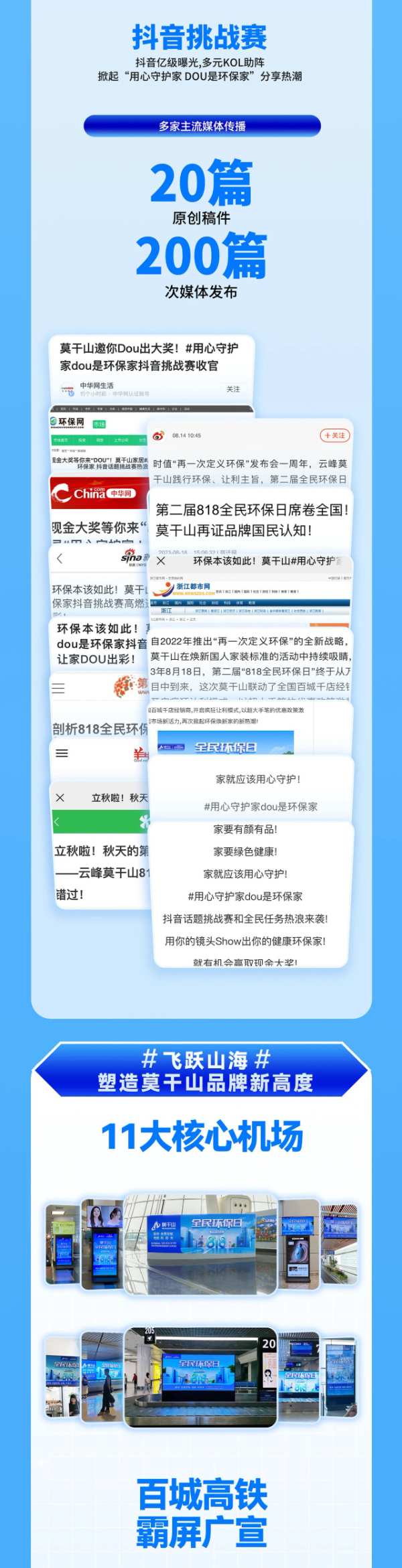 818战报来袭丨莫干山全民环保日销售额再创新高！
