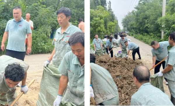 洪水无情，人间有爱——五棵松在行动