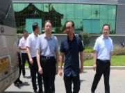 湖南省政协主席、党组书记毛万春一行参观调研湖南鲁丽绿色新材料科技产业园
