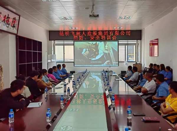 飞林集团召开2023年上半年消防安全培训会