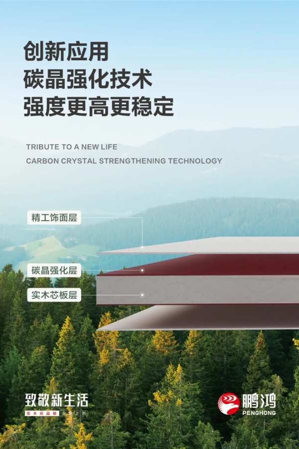 时光传承，复刻经典——鹏鸿实木碳晶板×木纹系列