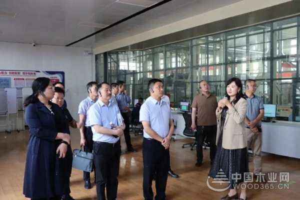 壮象董事长叶新忠前往山东板材企业调研考察