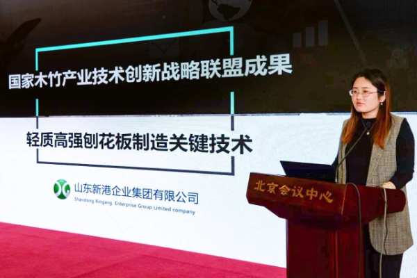 新港集团获批“仿生无醛人造板专业实验室”并进行“轻质高强刨花板制造关键技术”创新成果发布