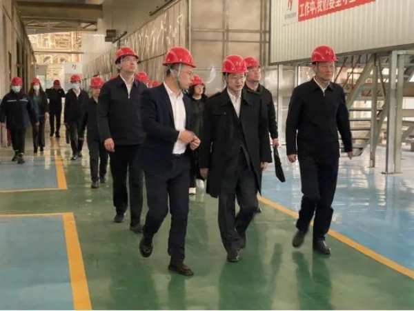 辽宁省省委常委、副省长张立林一行莅临尼尔科达参观调研！