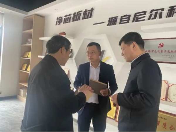 辽宁省省委常委、副省长张立林一行莅临尼尔科达参观调研！