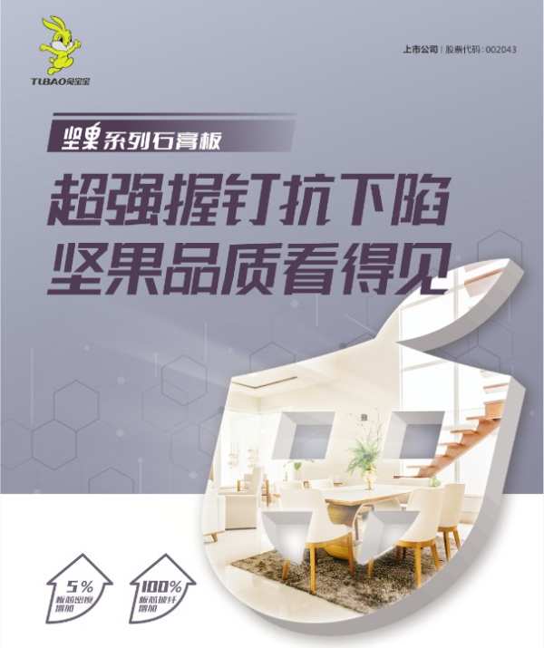 同样是石膏板，为何选择兔宝宝？