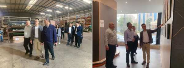 福建省林业局郑健副局长、晋江市陈希副市长一行莅临益家居展厅参观指导