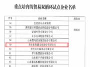 鲁丽木业入选山东省重点培育贸易双循环试点企业名单
