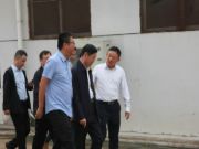 信阳市政协主席孙同占一行莅临信阳万华无醛生态产业园项目调研指导