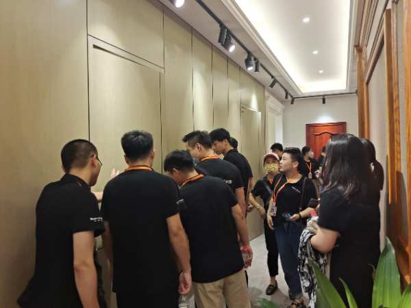 启航大家居！兔宝宝全屋定制南京柏圣家居团队到总部游学参观
