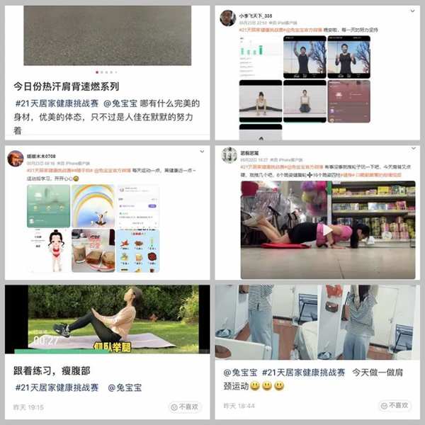 居家运动，健康同行|兔宝宝#21天居家健康挑战赛火热进行中