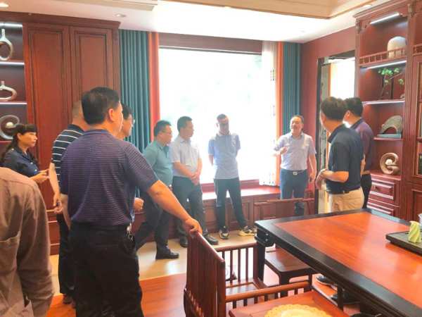 鹿寨县领导调研壮象林业产业高质量发展